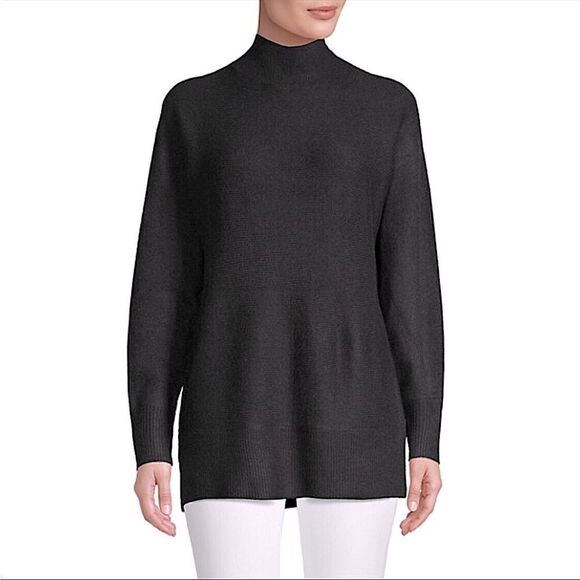NWT JOIE Lehi mockneck sweater COLOR: CAVIAR Sz. S - Picture 1 of 5